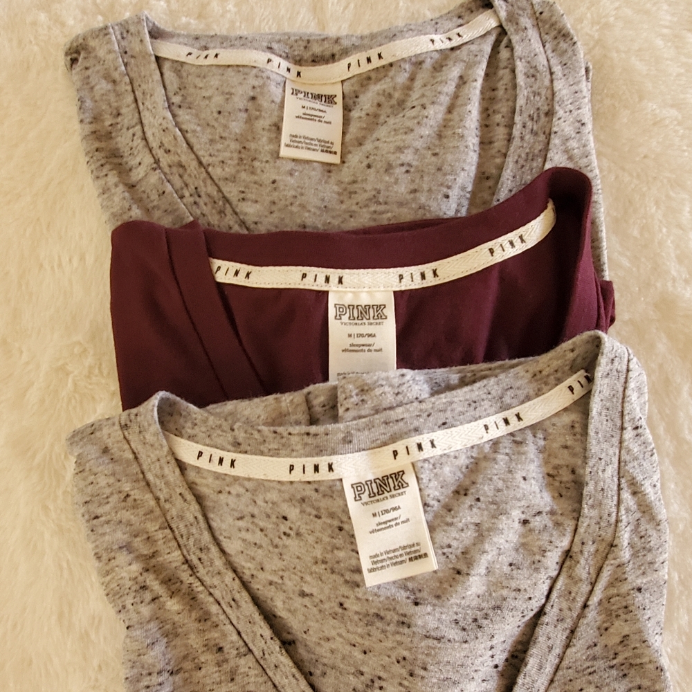 Pink Victoria's Secret T-shirt Bundle - Picture 6 of 8